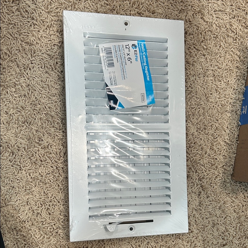 White Vent Cover